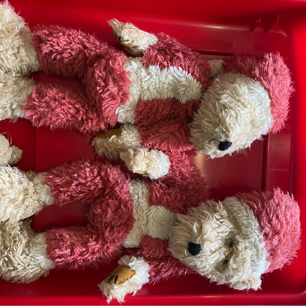 2 Boyd's Bear Collection Limited Plush Santa Suit “Sandy Claus”